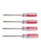 Set 4 surubelnite Torx T5-T8 cu maner colorat Gadget DIY